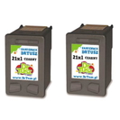Tusze Zamienniki 21 XL do HP (CC627AE) (Czarne) (dwupak)