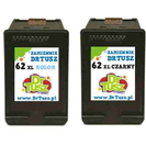 Tusze Zamienniki 62 XL BK + 62 XL C do HP (N9J71AE) (komplet)