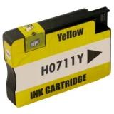 Tusz Zamiennik 711 (CZ132A) (Żółty) do HP DesignJet T120