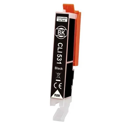 Tusz Zamiennik CLI-531 BK do Canon (6118C001) (Czarny)