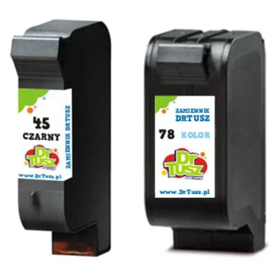 Tusze Zamienniki 45 + 78 do HP (SA308AE) (komplet)