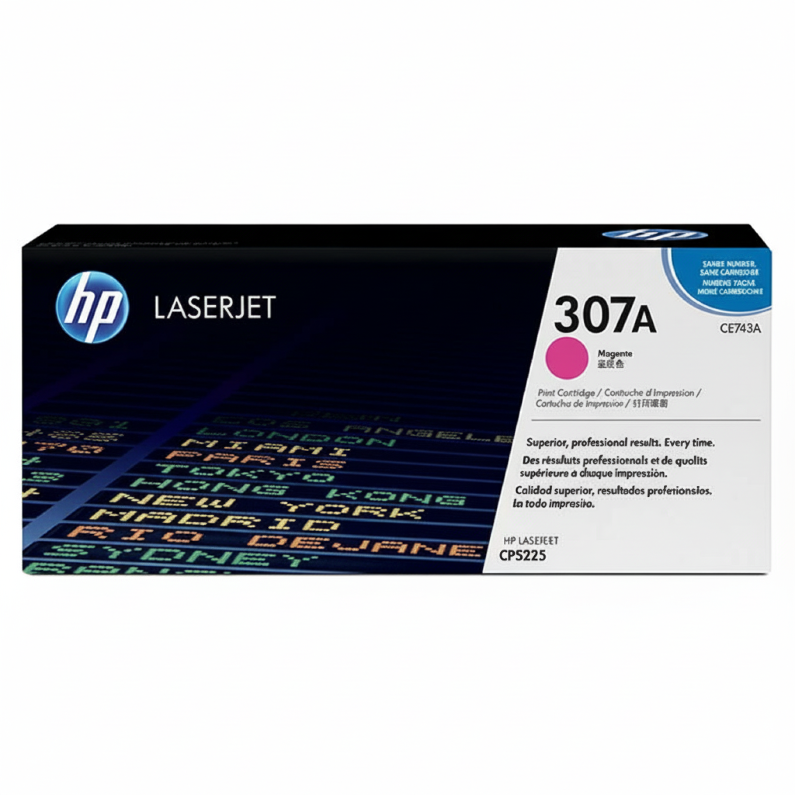 Toner Oryginalny HP 307A (CE743A) (Purpurowy)
