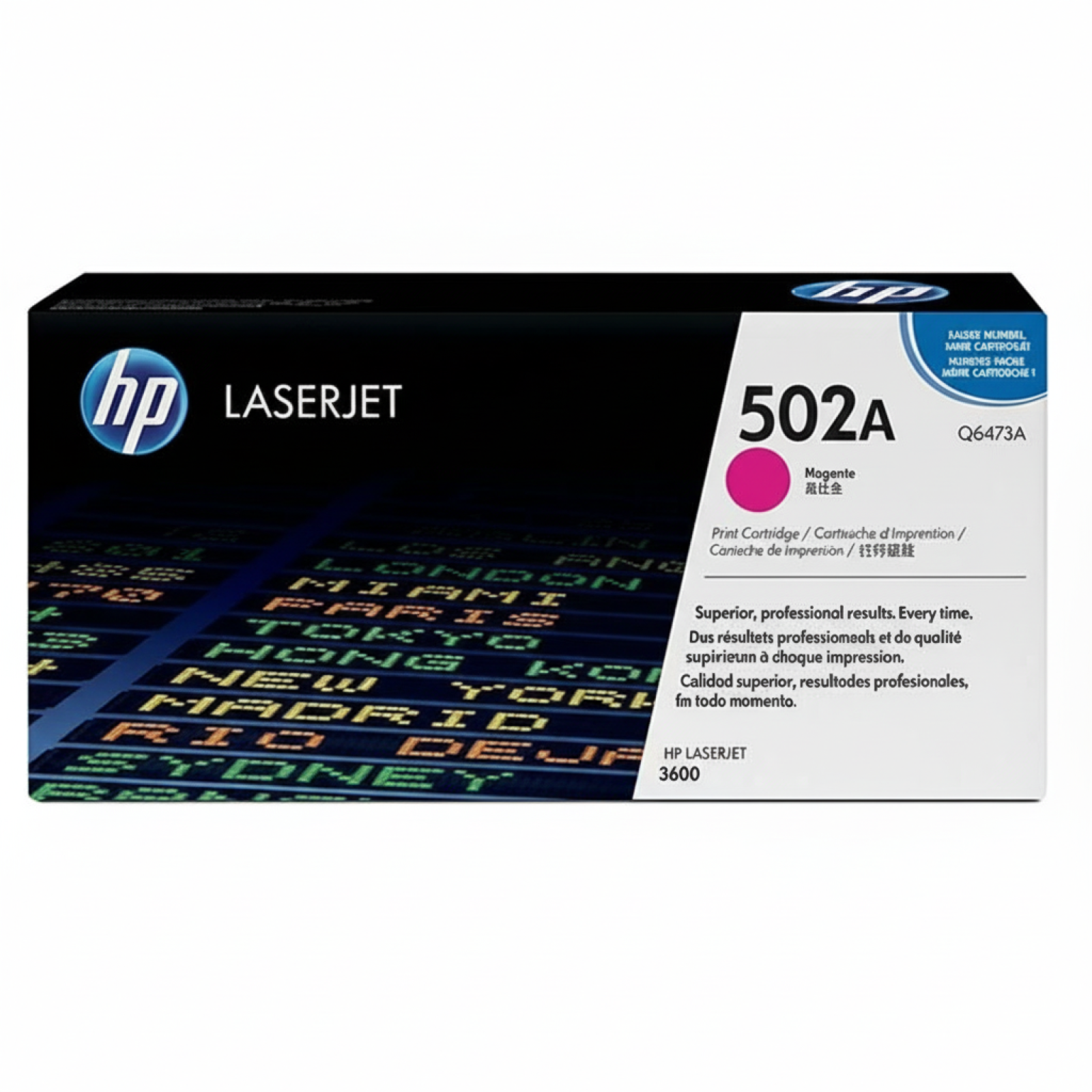 Toner Oryginalny HP 502A (Q6473A) (Purpurowy)