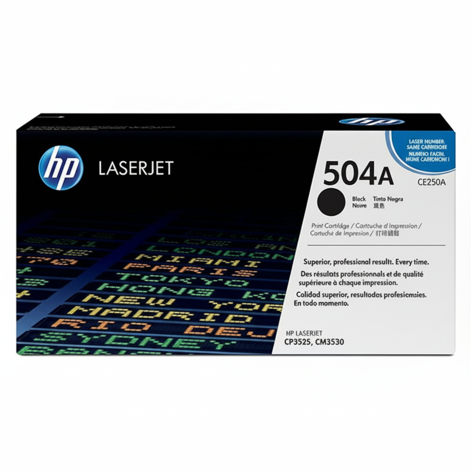 Toner Oryginalny HP 504A (CE250A) (Czarny)