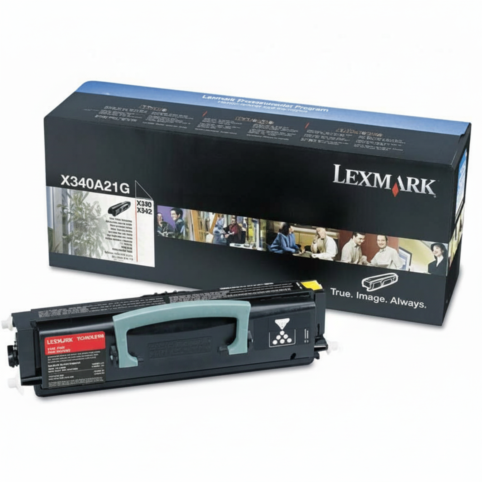 Toner Oryginalny Lexmark X340 H (X340H21G) (Czarny)