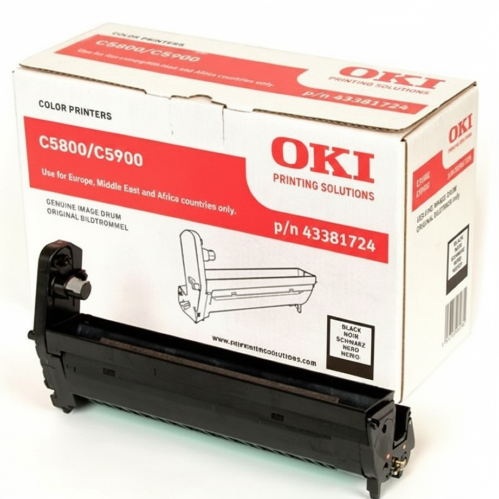 Bęben Oryginalny Oki C5800 (43381724) (Czarny)