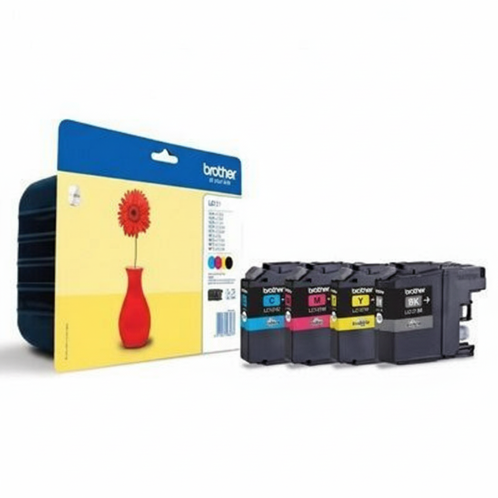 Tusze Oryginalne Brother LC-121 CMYK (LC121VALBP) (komplet)