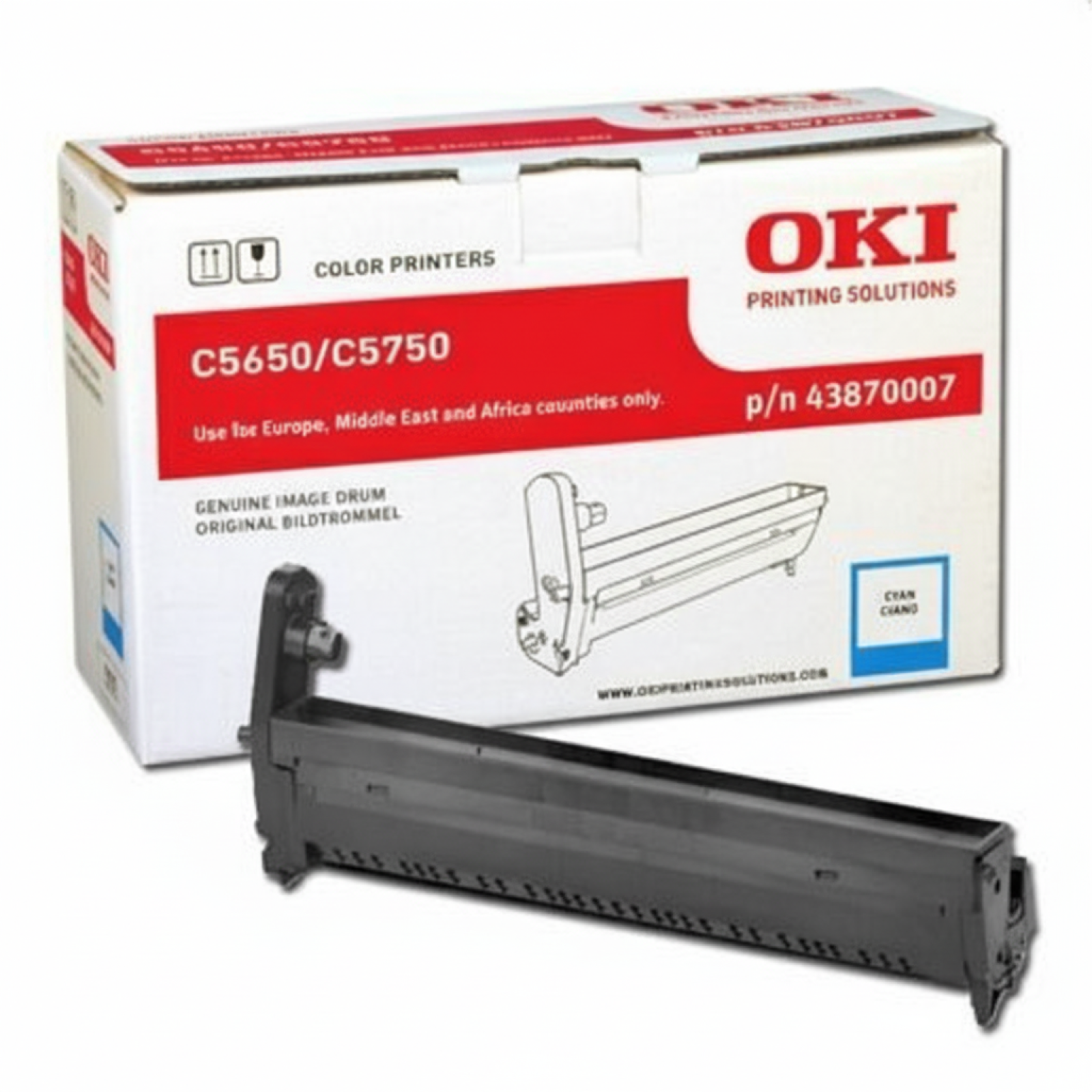 Bęben Oryginalny Oki C5650 5750 (43870007) (Błękitny)