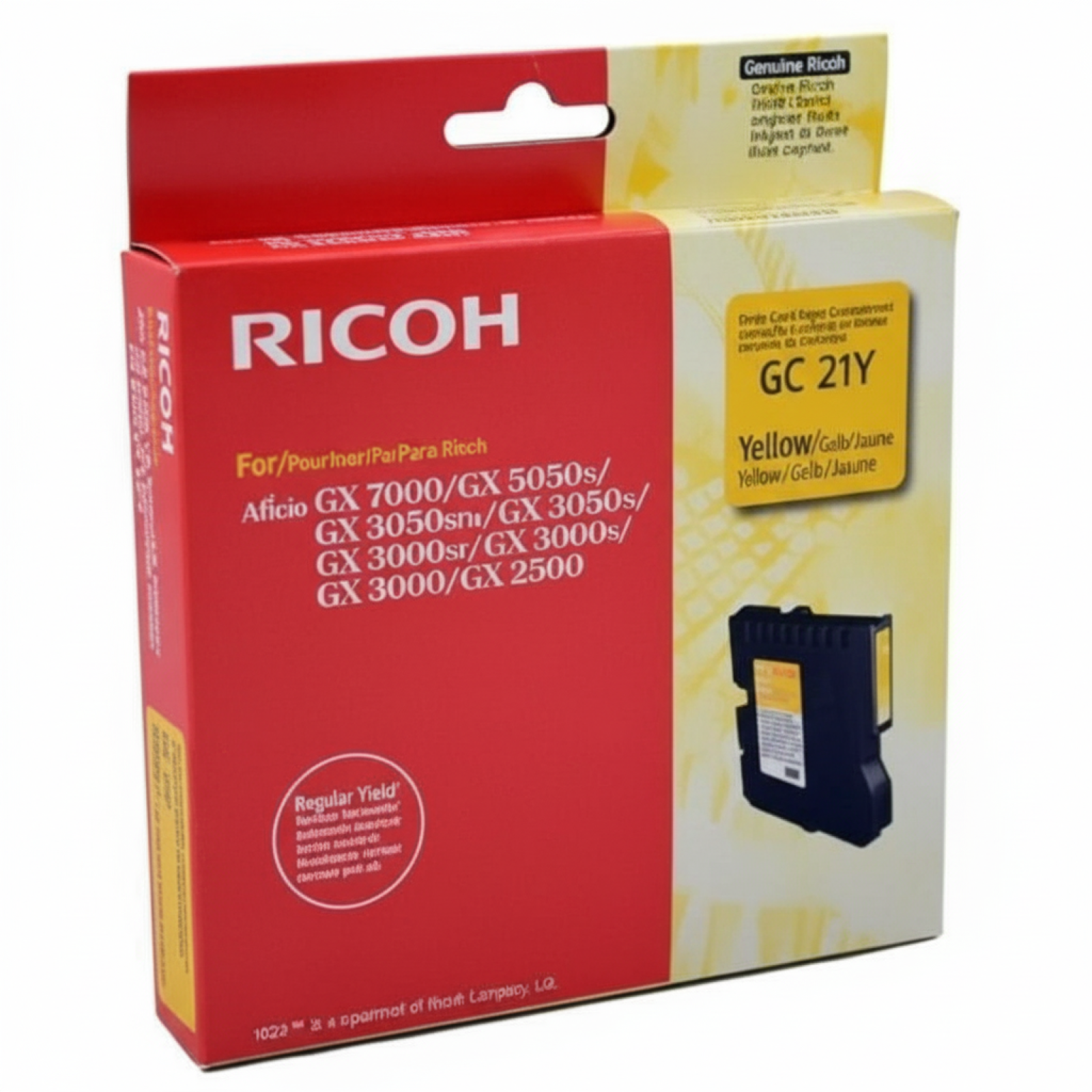 Tusz Oryginalny Ricoh GC-21Y (405535) (Żółty)