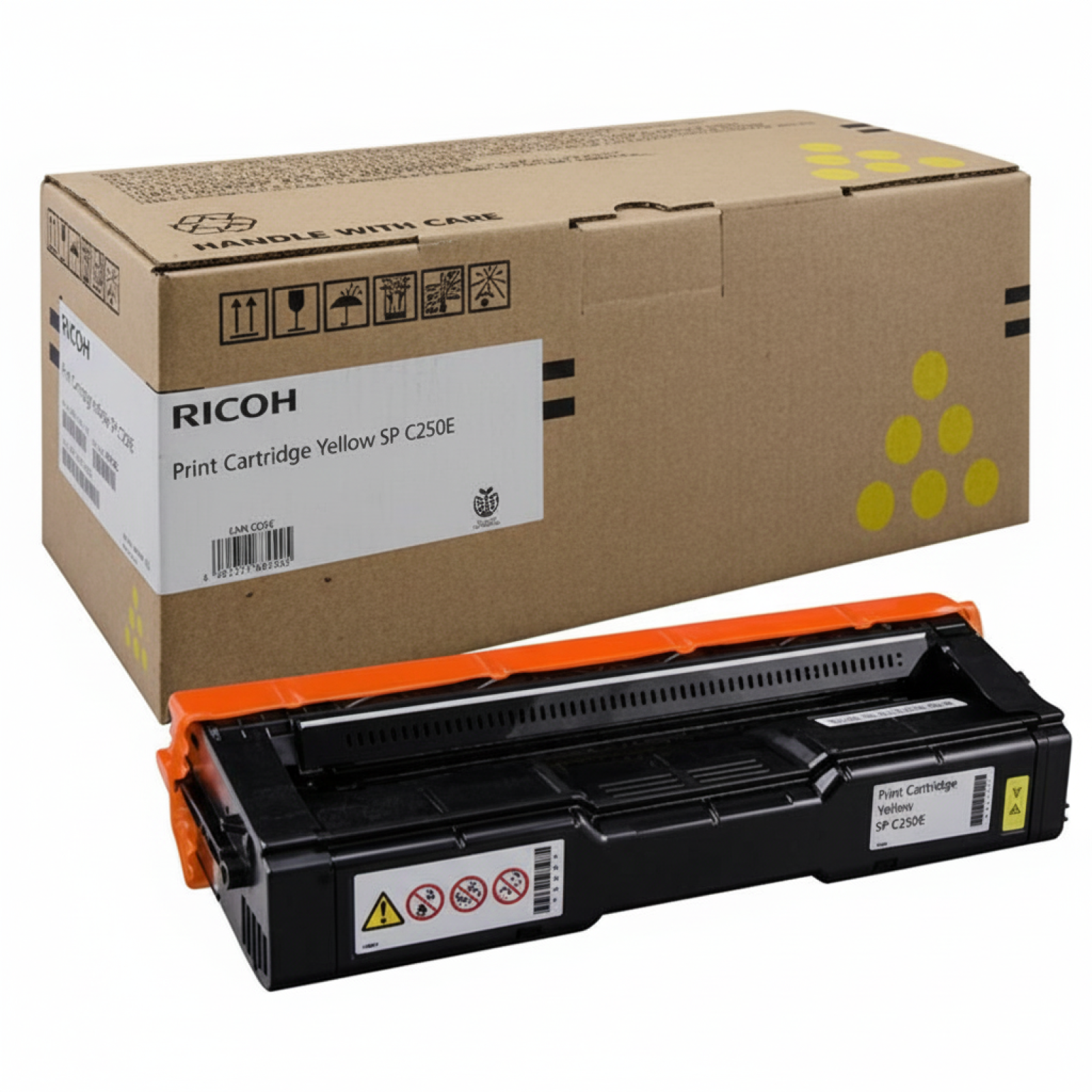 Toner Oryginalny Ricoh C250E (407546) (Żółty)