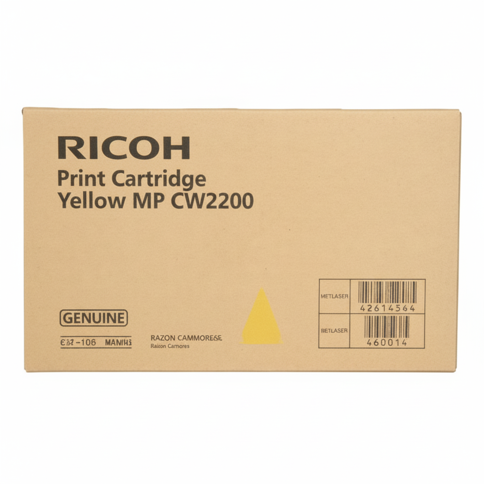Tusz Oryginalny Ricoh CW2220 (841638) (Żółty)