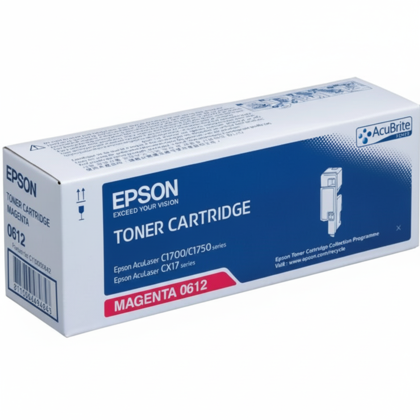 Toner Oryginalny Epson 0612 (C13S050612) (Purpurowy)