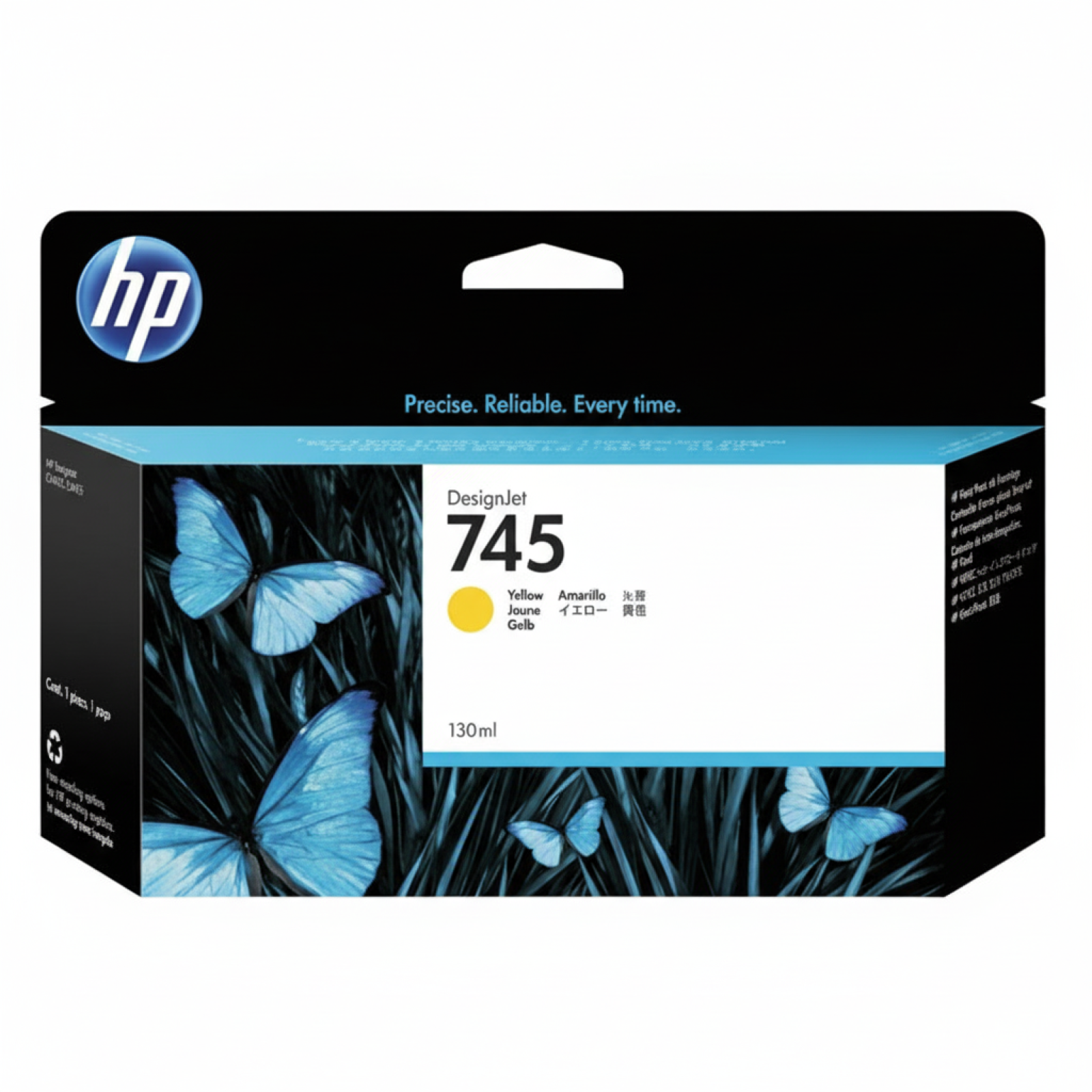 Tusz Oryginalny HP 745 130ml (F9J96A) (Żółty)
