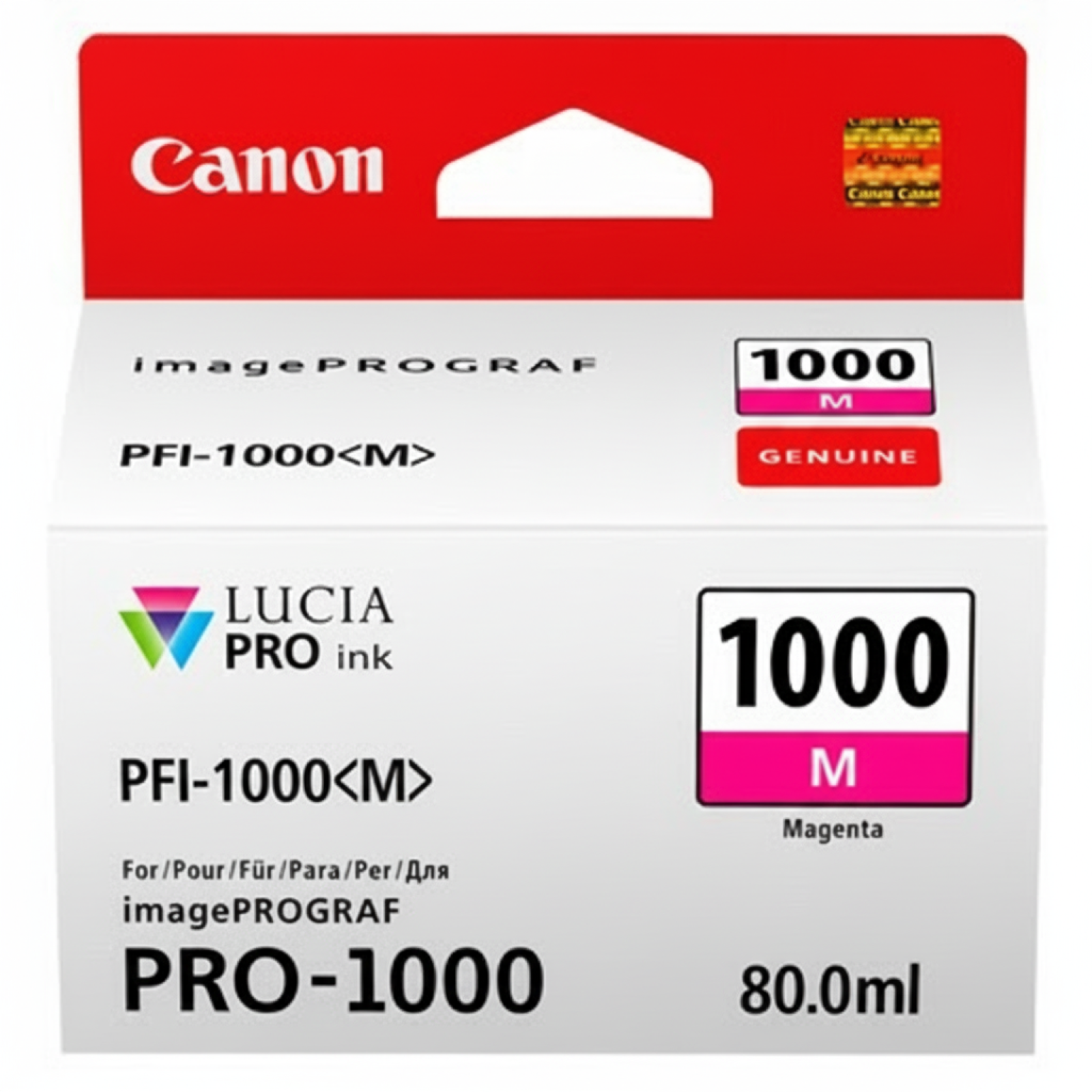 Tusz Oryginalny Canon PFI-1000M (0548C002) (Purpurowy)