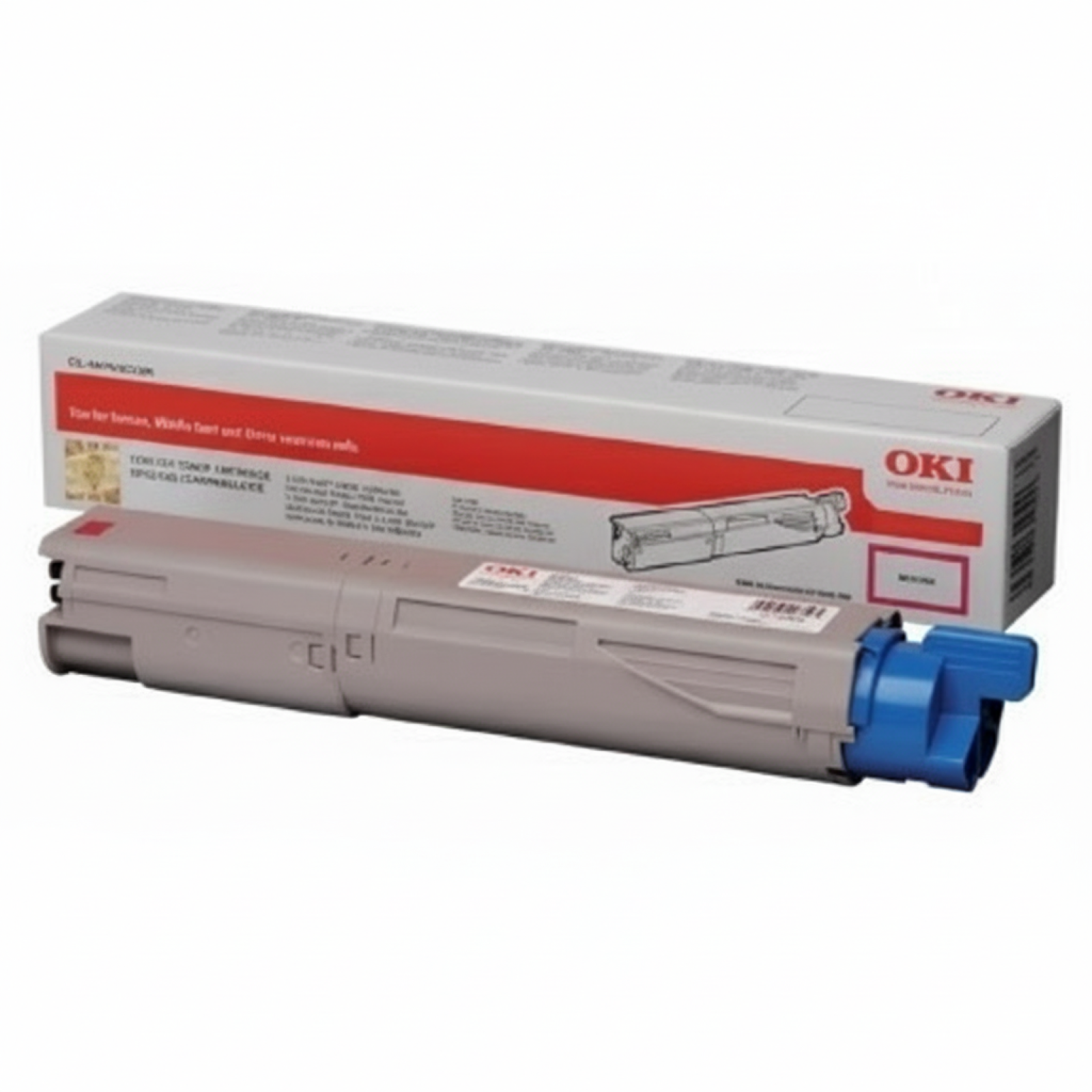 Toner Oryginalny Oki MC853 873 (45862838) (Purpurowy)