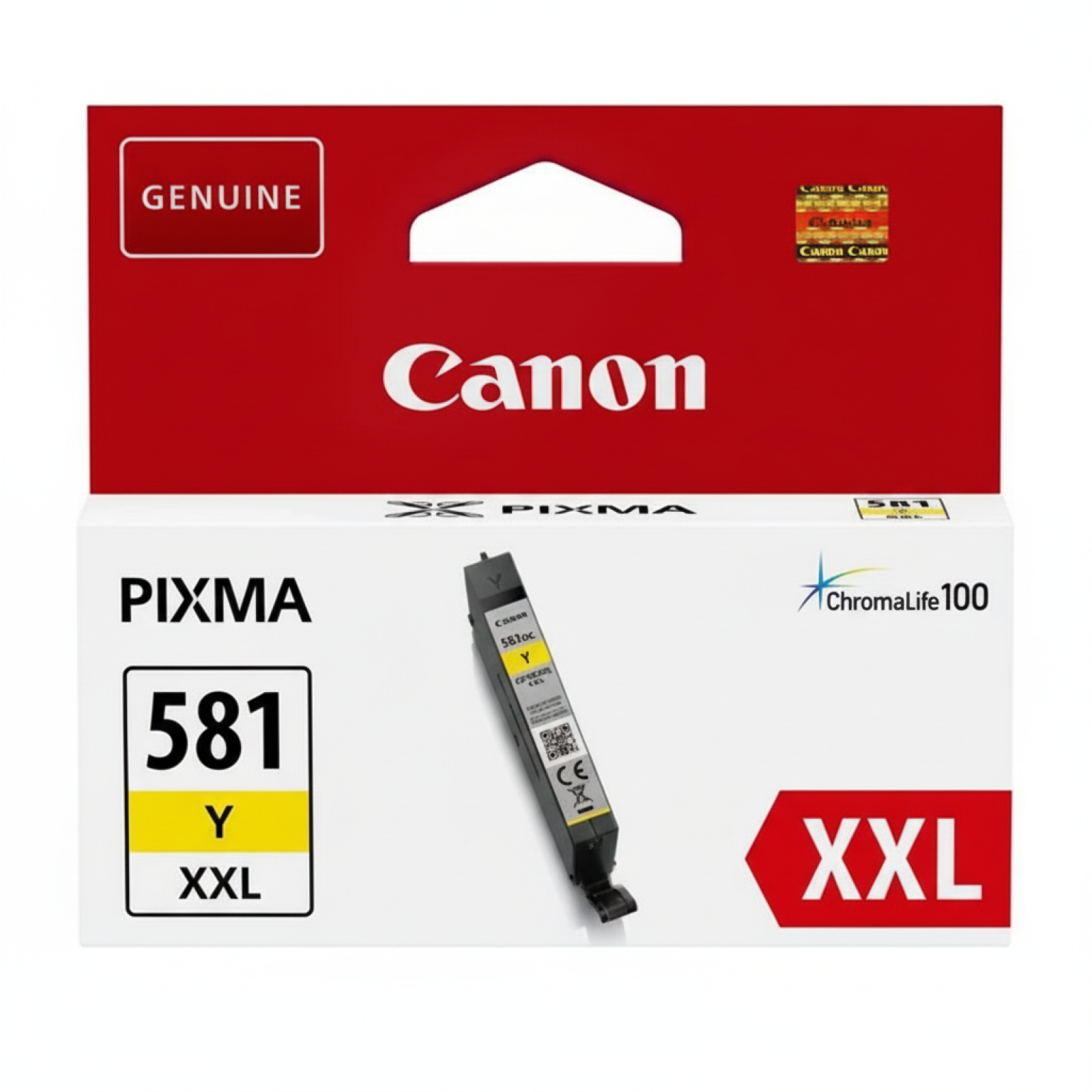 Tusz Oryginalny Canon CLI-581 XXL Y (1997C001) (Żółty)