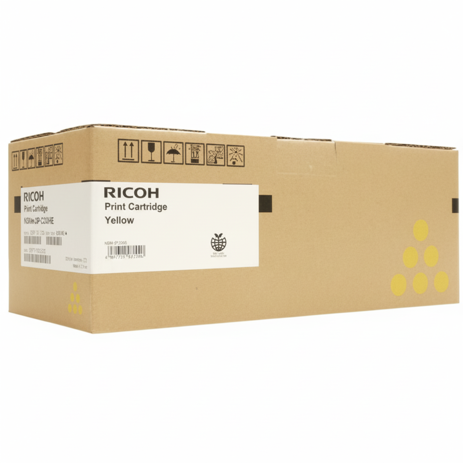 Toner Oryginalny Ricoh C332E (407386) (Żółty)