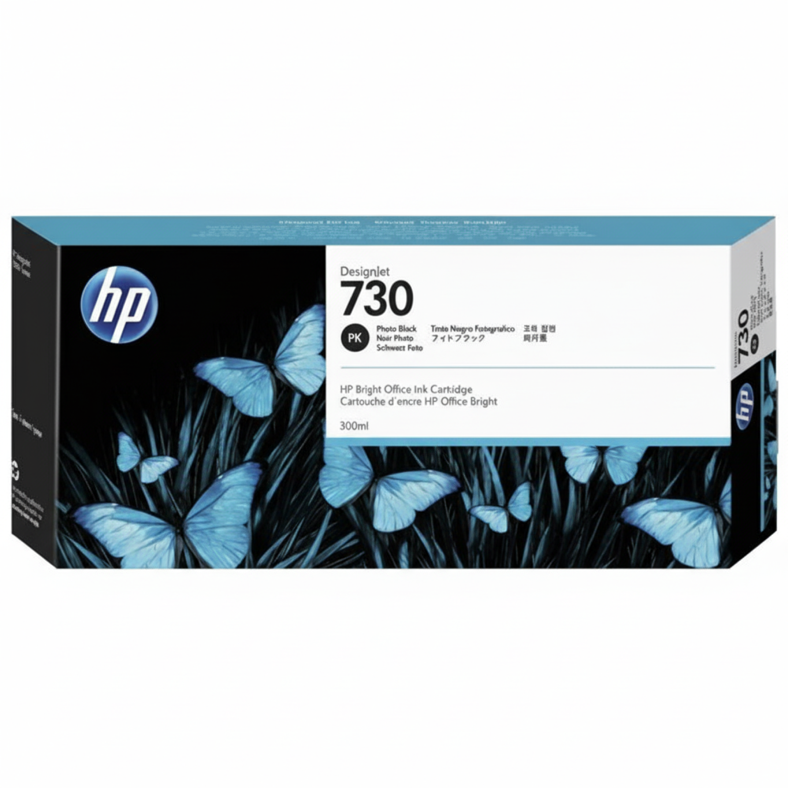Tusz Oryginalny HP 730 300ml (P2V73A) (Czarny Foto)