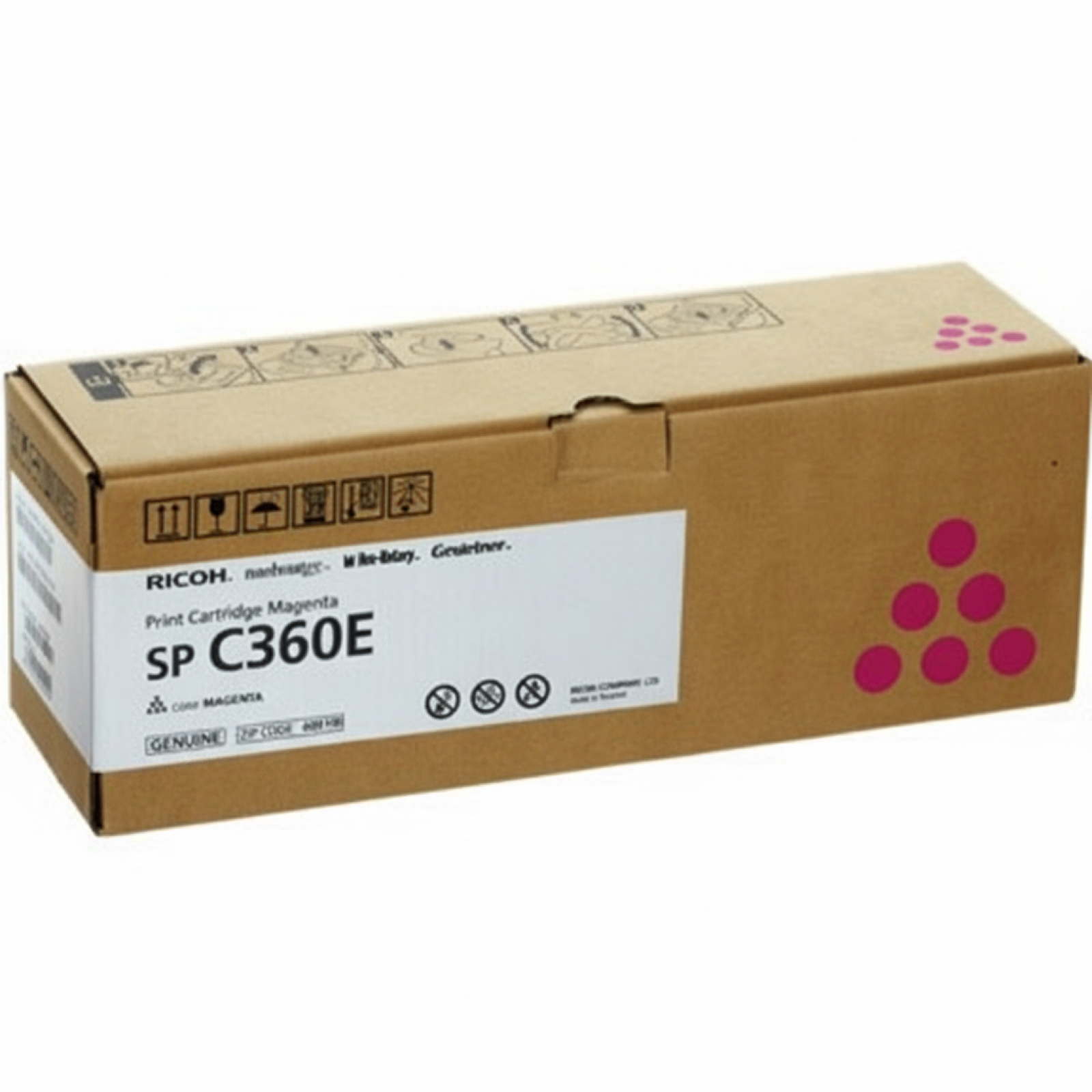 Toner Oryginalny Ricoh C360E (408190) (Purpurowy)