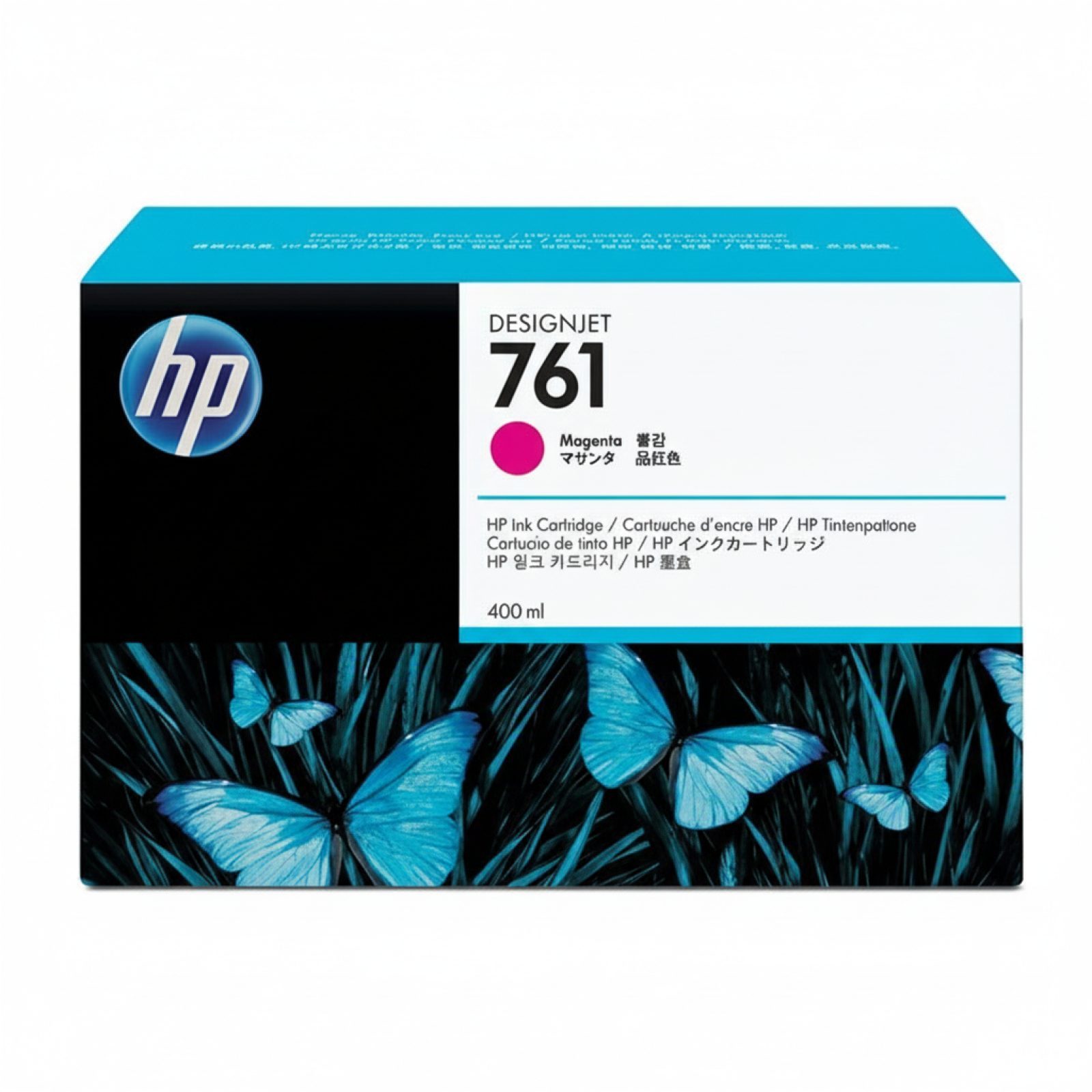 Tusz Oryginalny HP 761 (CM993A) (Purpurowy)