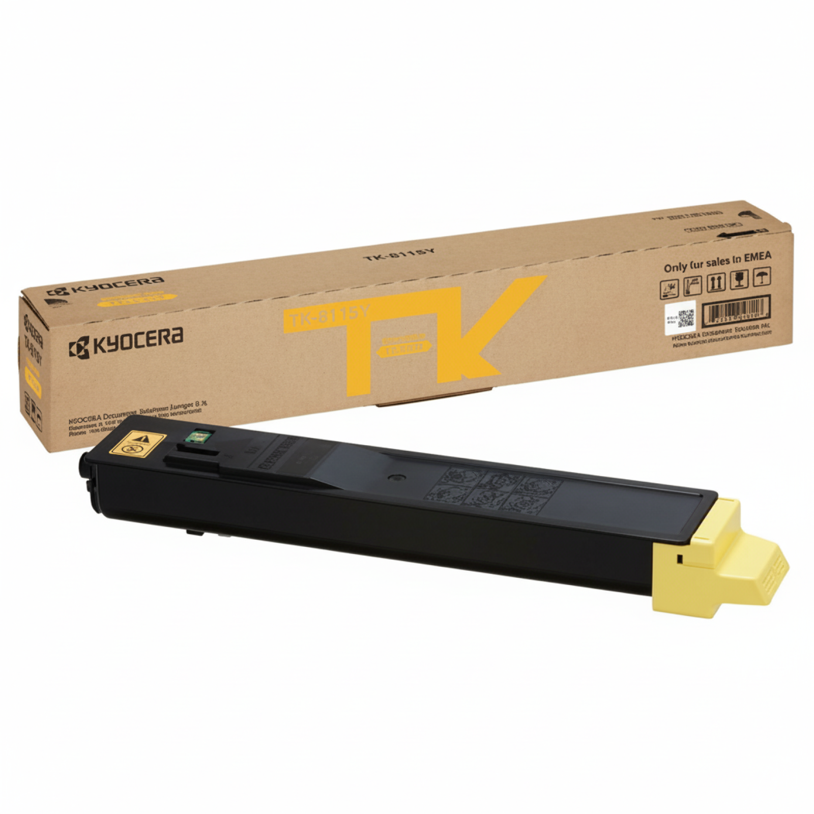 Toner Oryginalny Kyocera TK-8115Y (1T02P3ANL0) (Żółty)