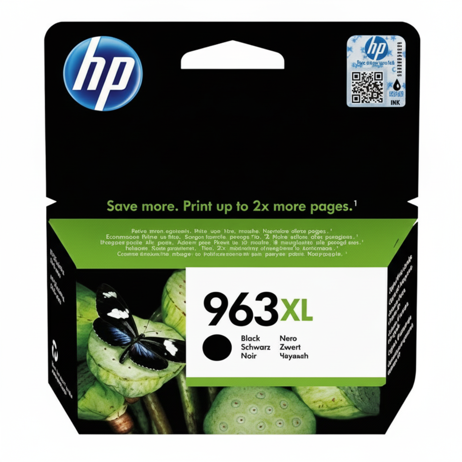 Tusz Oryginalny HP 963 XL (3JA30AE) (Czarny)