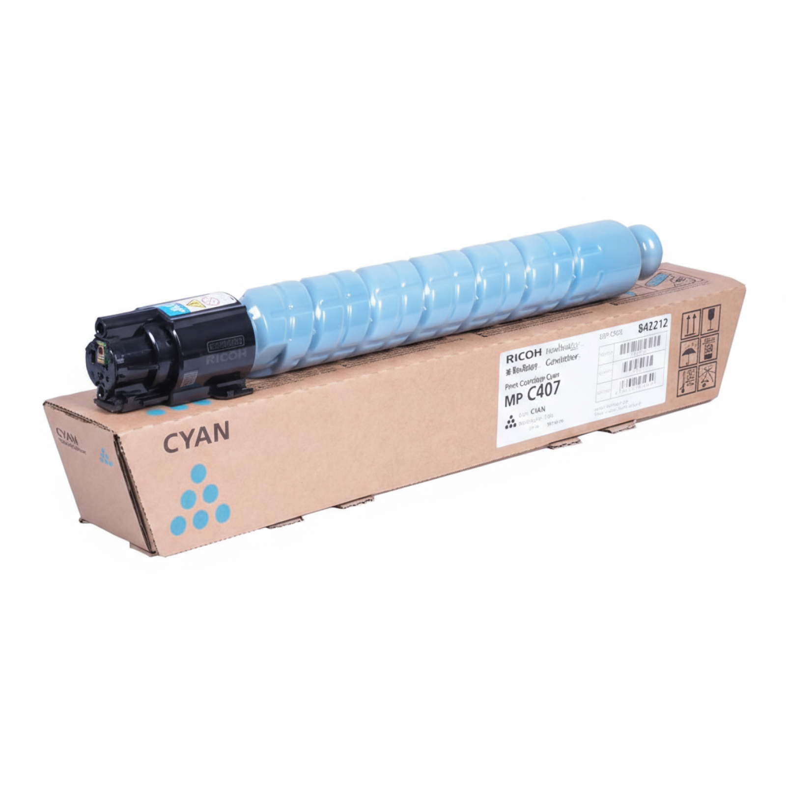 Toner Oryginalny Ricoh C407 (842212) (Błękitny)