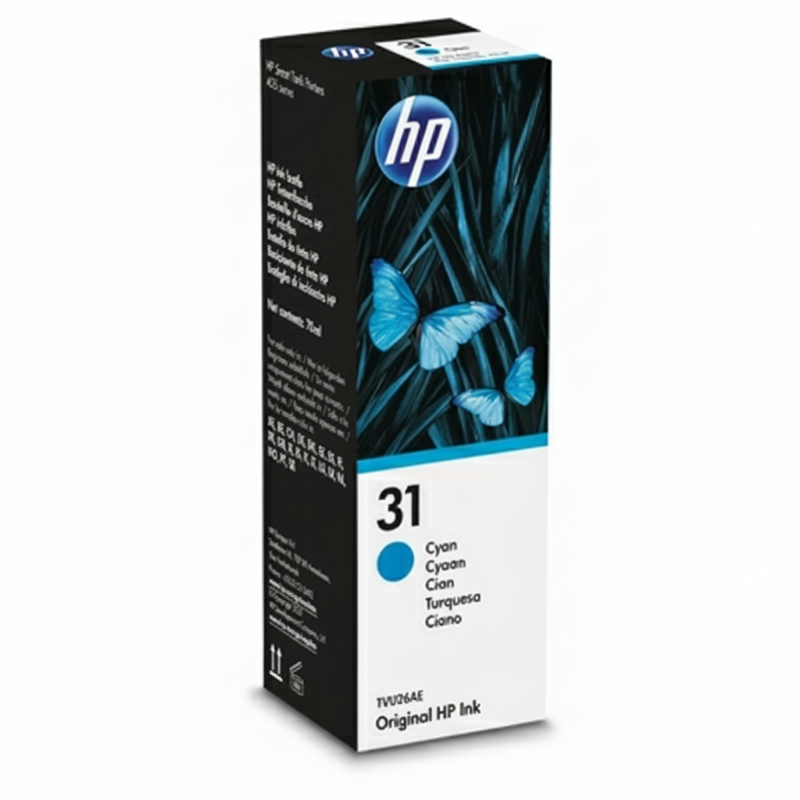 Tusz Oryginalny HP 31 (1VU26AE) (Błękitny)