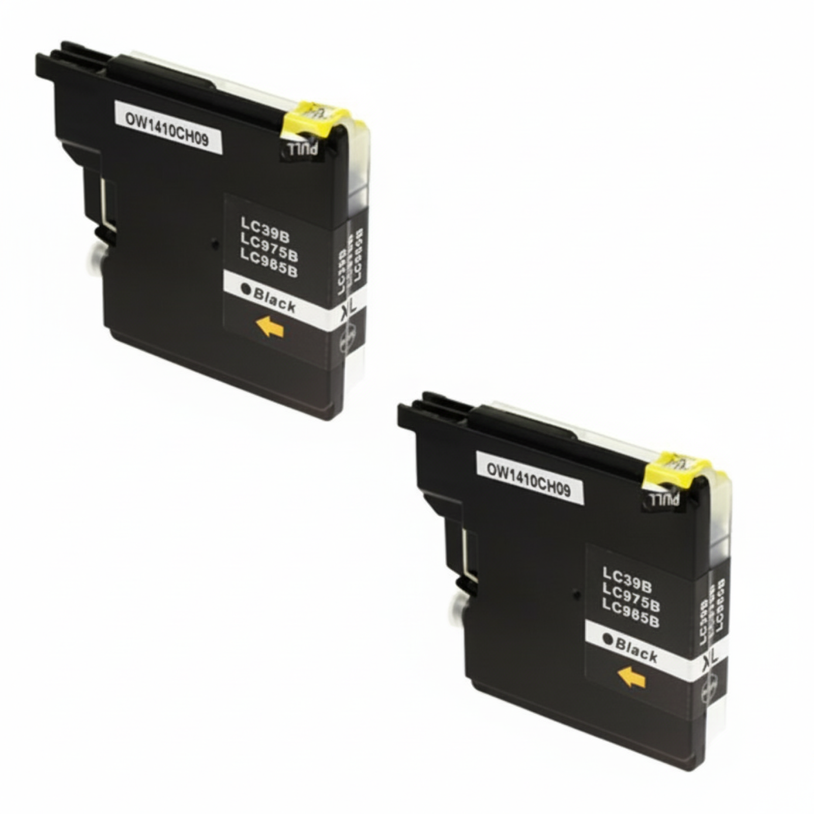 Tusze Zamienniki LC-985 BK BP2 do Brother (LC985BKBP2) (Czarne) (dwupak)