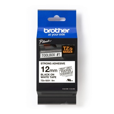 Rurka Termokurczliwa Oryginalna Brother HSe-231 (HSe-231) (Biały) (11,2 mm, 1,5 m)