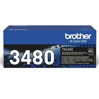 Toner Oryginalny Brother TN-3480 (TN3480) (Czarny)
