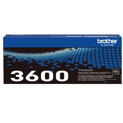 Toner Oryginalny Brother TN-3600 3K (TN3600) (Czarny)