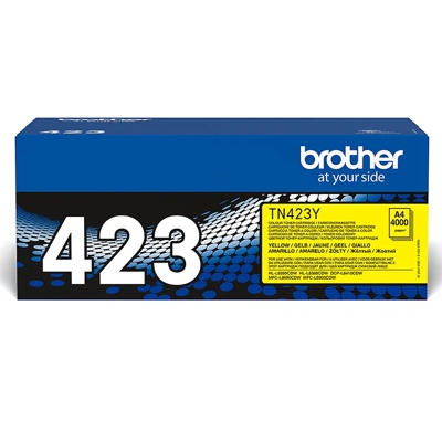 Toner Oryginalny Brother TN-423Y (TN423Y) (Żółty)