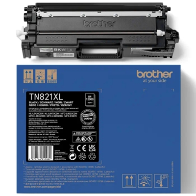 Toner Oryginalny Brother TN-821 XLBK (TN821XLBK) (Czarny)