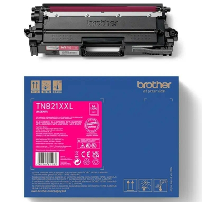 Toner Oryginalny Brother TN-821 XXLM (TN821XXLM) (Purpurowy)