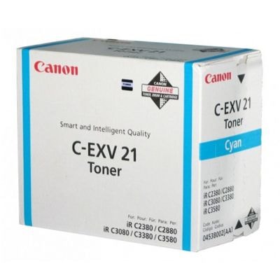 Toner Oryginalny Canon C-EXV 21 C (0457B002) (Błękitny)