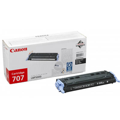 Toner Oryginalny Canon CRG-707 BK (9424A004AA) (Czarny)