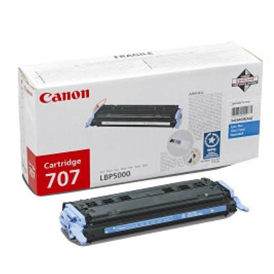 Toner Oryginalny Canon CRG-707 C (9423A004AA) (Błękitny)