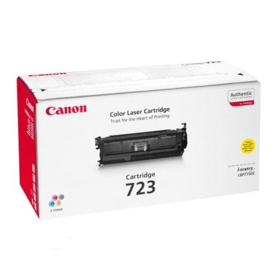 Toner Oryginalny Canon CRG-723 Y (2641B002AA) (Żółty)