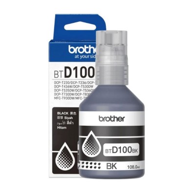 Tusz Oryginalny Brother BT-D100 BK (BTD100BK) (Czarny)