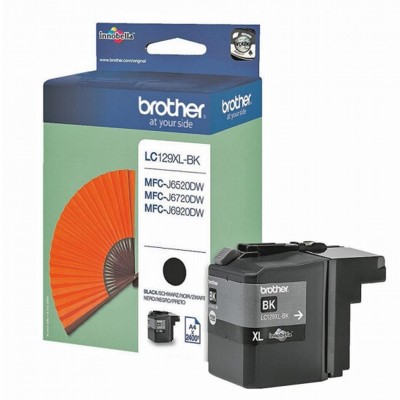 Tusz Oryginalny Brother LC-129 XL BK (LC129XLBK) (Czarny)