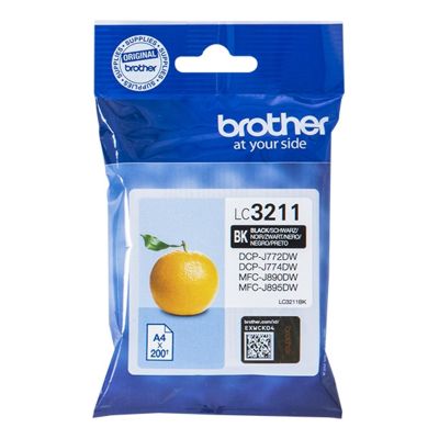 Tusz Oryginalny Brother LC-3211 BK (LC-3211BK) (Czarny)