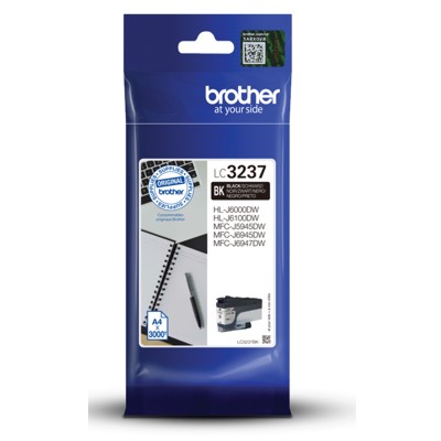 Tusz Oryginalny Brother LC-3237 BK (LC3237BK) (Czarny)