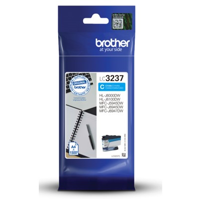 Tusz Oryginalny Brother LC-3237 C (LC3237C) (Błękitny)