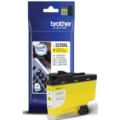 Tusz Oryginalny Brother LC-3239 XL Y (LC3239XLY) (Żółty)