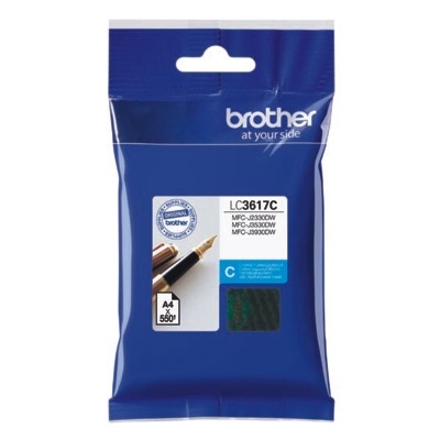 Tusz Oryginalny Brother LC-3617 C (LC3617C) (Błękitny)