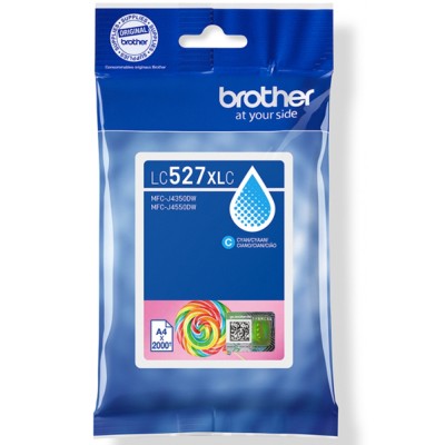 Tusz Oryginalny Brother LC-527 XL C (LC527XLC) (Błękitny)