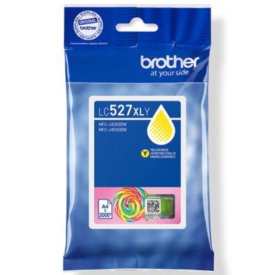 Tusz Oryginalny Brother LC-527 XL Y (LC527XLY) (Żółty)