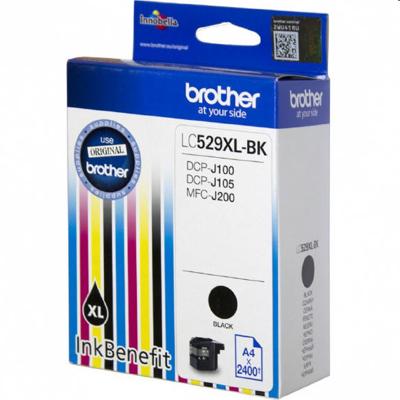 Tusz Oryginalny Brother LC-529 XL BK (LC529XLBK) (Czarny)