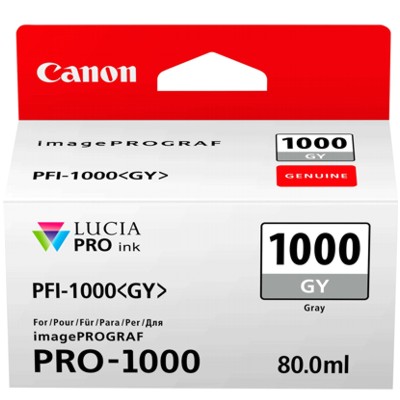 Tusz Oryginalny Canon PFI-1000GY (0552C002) (Szary)